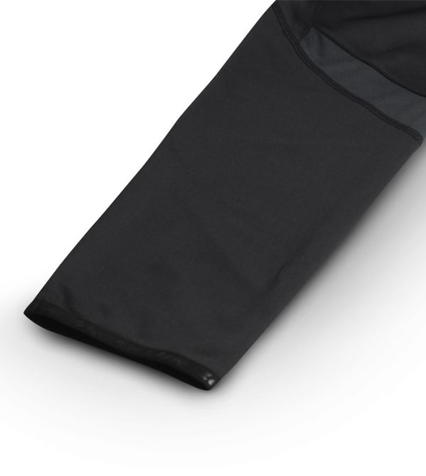 pantalone relax monolith zeus nero tinta unita logo ricamato slim fit tasche laterali textile POLI soft 94% poliestere 6% elastane