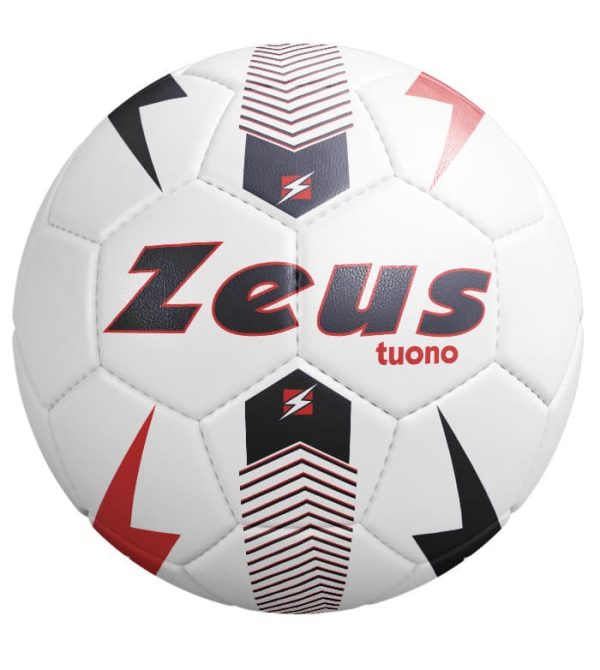pallone tuono zeus blu bianco rosso loghi stampati simbolo fulmine zeus materiale TPU Soft Touch peso 310 - 315 g 330 - 390 g 410 - 450 g