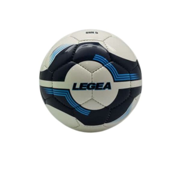 pallone dribby legea bianco blu logo stampato materiale tecnico innovativo resistente all’usura
