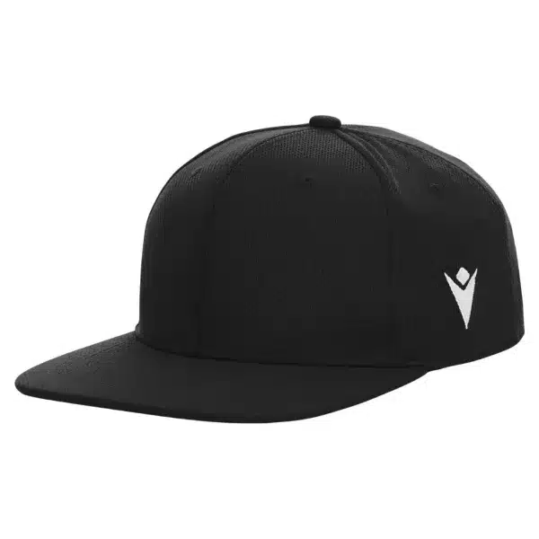 cappello sportivo Luz della marca Macron, colore nero